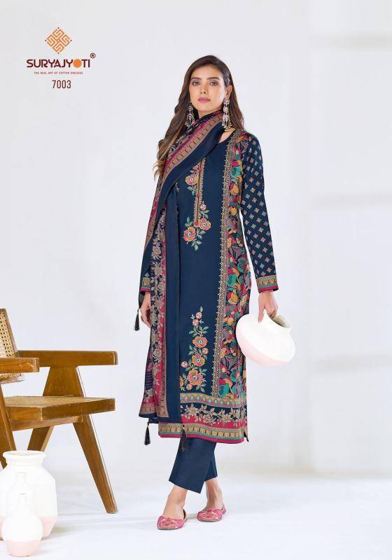 Suryajyoti kaamini vol-7 Dress material wholesale in Chennai